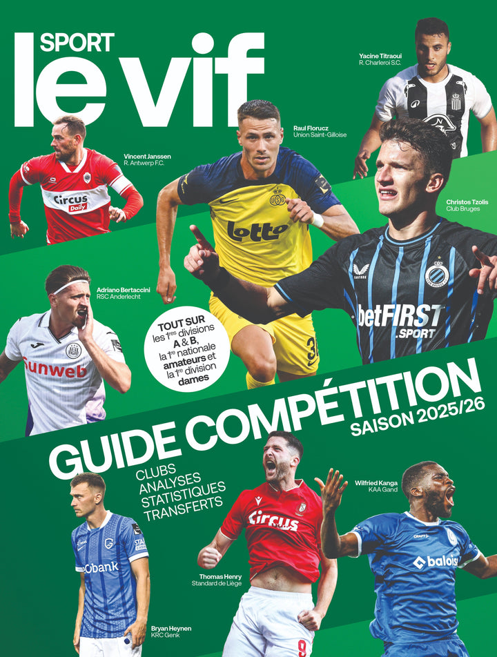 Le Vif Sport Guide Compétition 2025