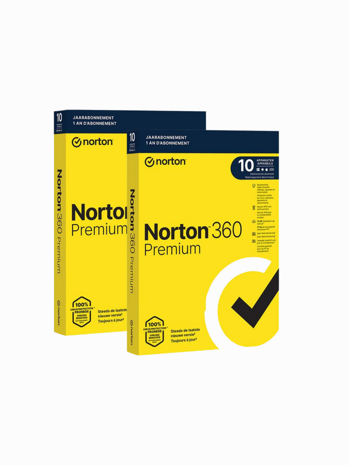 Norton™ 360 Premium 2024 package 1 + 1 gratuit