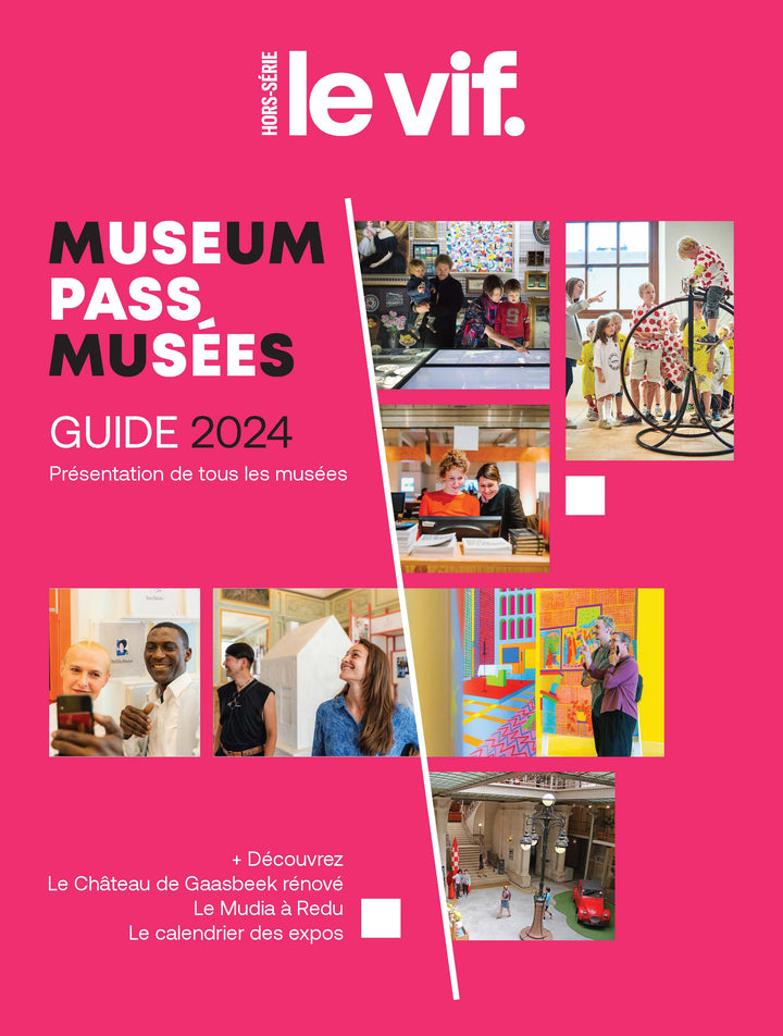 Le Vif Hors-Série pass musées guide 2024