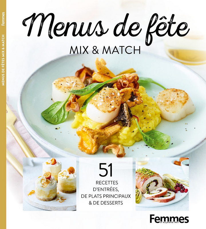 Bookzine 'Menus de fête - mix & match'